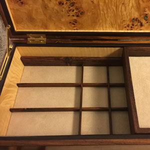 Custom Wooden Jewelry Boxes